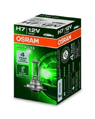 крушка с нагреваема жичка, фар за дълги светлини ams-OSRAM 64210ULT