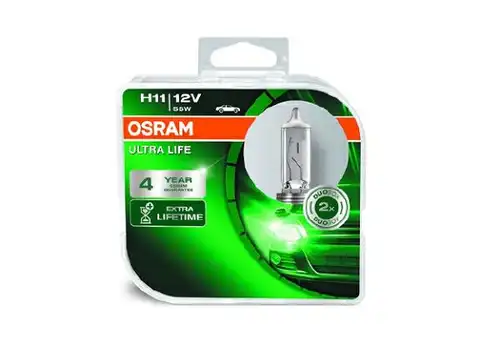 крушка с нагреваема жичка, фар за дълги светлини ams-OSRAM 64211ULT-HCB