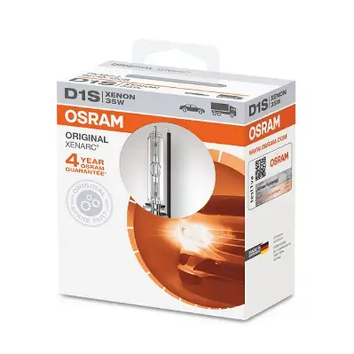 крушка с нагреваема жичка, фар за дълги светлини ams-OSRAM 66140-1SCB