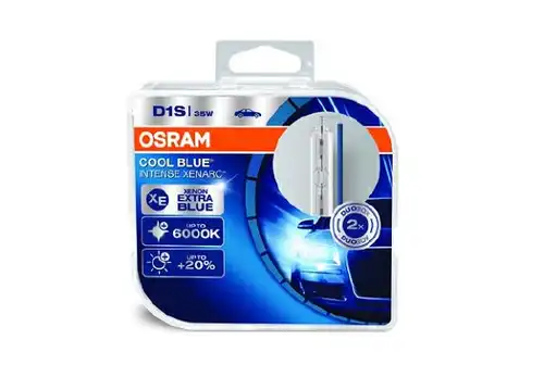 крушка с нагреваема жичка, фар за дълги светлини ams-OSRAM 66140CBI-HCB