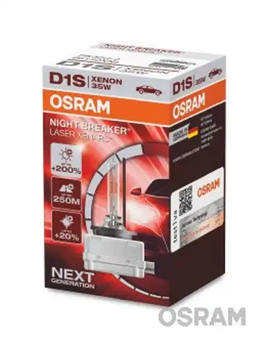 крушка с нагреваема жичка, фар за дълги светлини ams-OSRAM 66140XNL