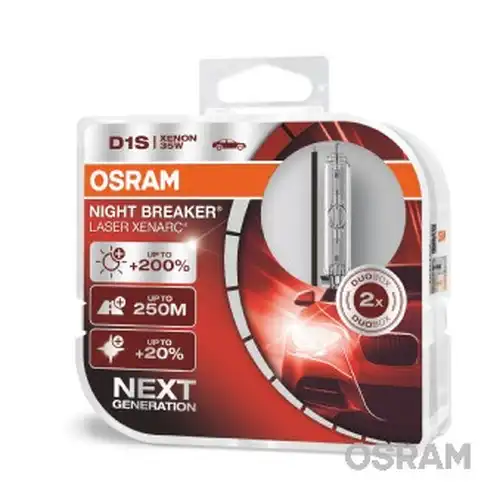 крушка с нагреваема жичка, фар за дълги светлини ams-OSRAM 66140XNL-HCB