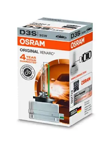 крушка с нагреваема жичка, фар за дълги светлини ams-OSRAM 66340