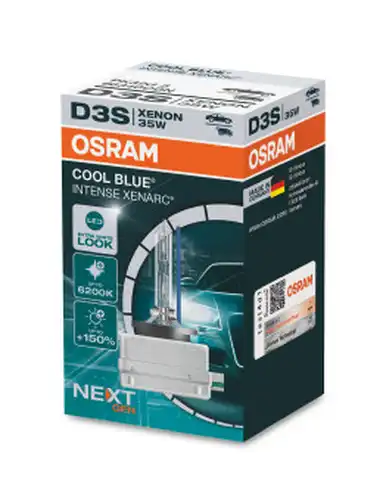 крушка с нагреваема жичка, фар за дълги светлини ams-OSRAM 66340CBN