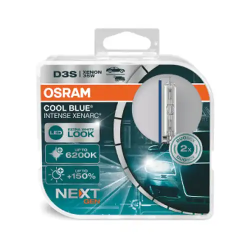 крушка с нагреваема жичка, фар за дълги светлини ams-OSRAM 66340CBN-HCB