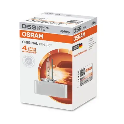 крушка с нагреваема жичка, фар за дълги светлини ams-OSRAM 66540