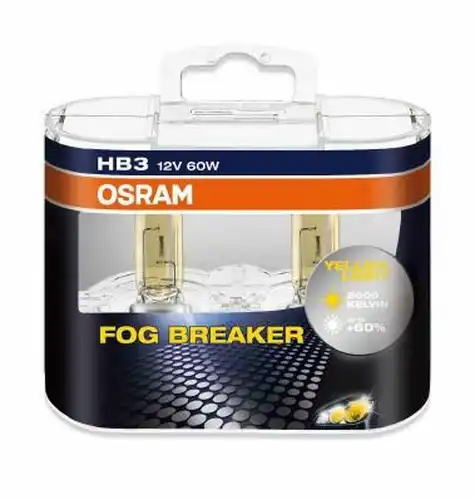 крушка с нагреваема жичка, фар за дълги светлини ams-OSRAM 9005FBR-HCB