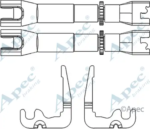 регулатор на щанги, спирачна система APEC ADB3007