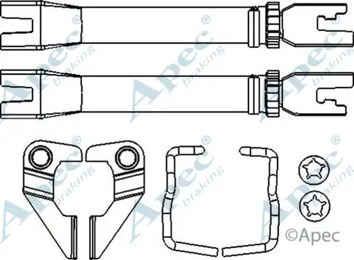 регулатор на щанги, спирачна система APEC ADB3010