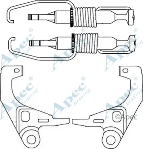 регулатор на щанги, спирачна система APEC ADB3015