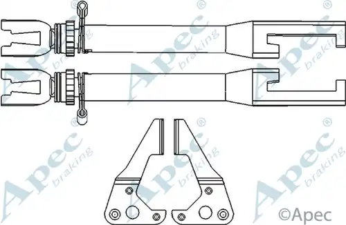 регулатор на щанги, спирачна система APEC ADB3022