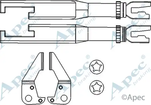регулатор на щанги, спирачна система APEC ADB3023