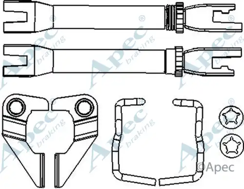 регулатор на щанги, спирачна система APEC ADB3027