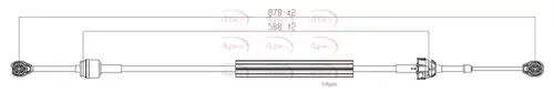 въжен механизъм, ръчна трансмисия APEC CAB7077