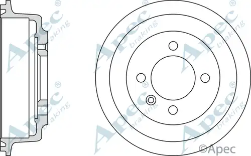 спирачен барабан APEC DRM9139