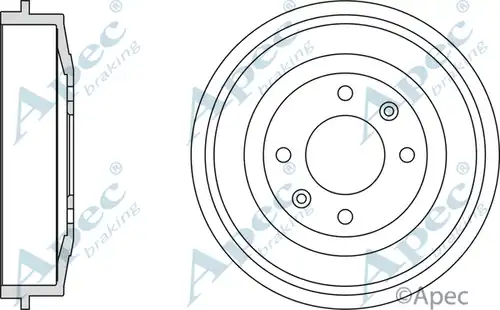 спирачен барабан APEC DRM9504