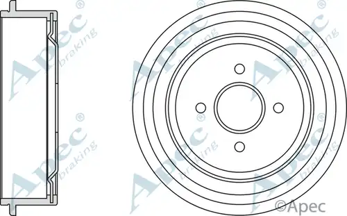 спирачен барабан APEC DRM9704