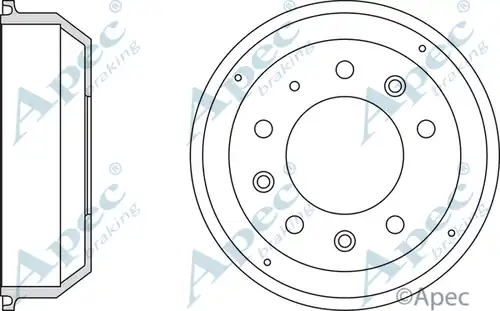 спирачен барабан APEC DRM9904