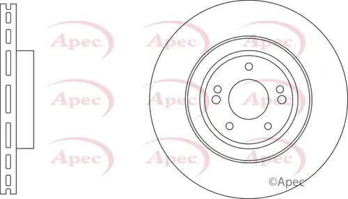 спирачен диск APEC DSK3531