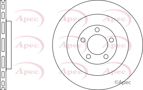 спирачен диск APEC DSK4136