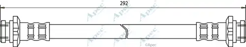 спирачен маркуч APEC HOS3049