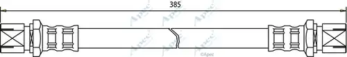 спирачен маркуч APEC HOS3288
