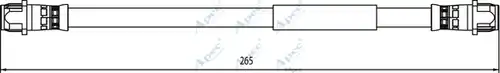 спирачен маркуч APEC HOS3914