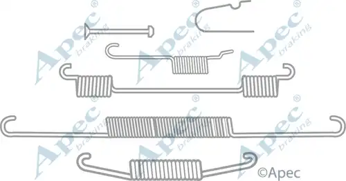 комплект принадлежности, спирани челюсти APEC KIT2044
