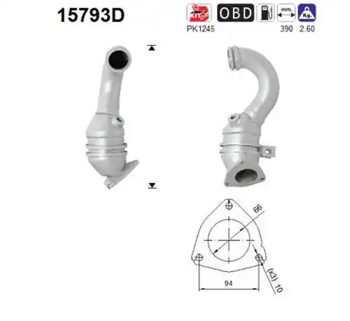 катализатор AS 15793D