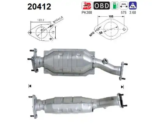 катализатор AS 20412