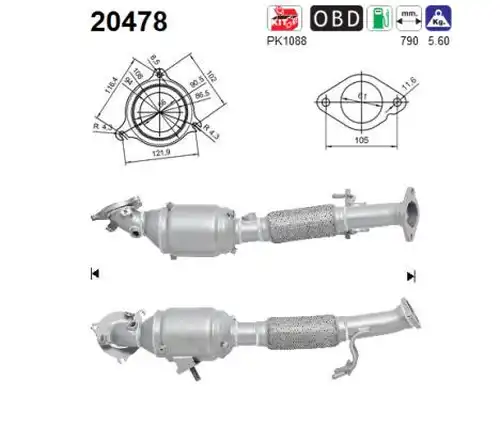 катализатор AS 20478