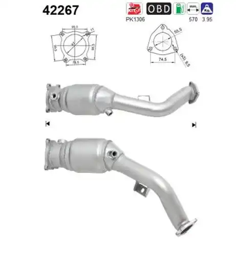 катализатор AS 42267