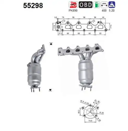 катализатор AS 55298