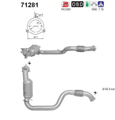 катализатор AS 71281