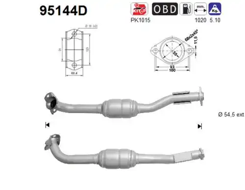 катализатор AS 95144D