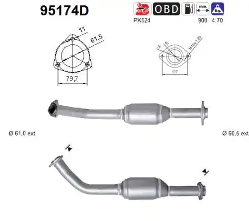 катализатор AS 95174D