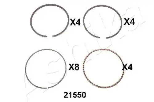 бутален пръстен (сегмент) ASHIKA 34-21550