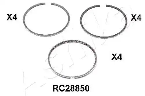 бутален пръстен (сегмент) ASHIKA 34-28850