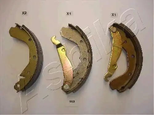 комплект спирачна челюст ASHIKA 55-09-999