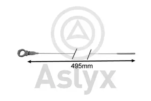 пръчка за измерване нивото на маслото Aslyx AS-503961