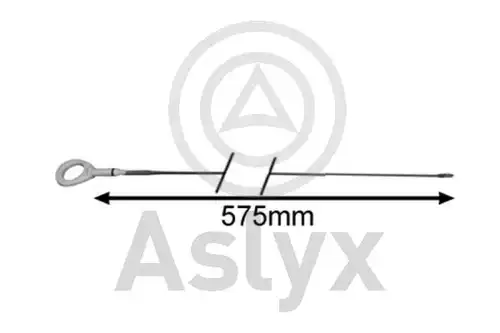 пръчка за измерване нивото на маслото Aslyx AS-503962