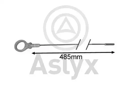 пръчка за измерване нивото на маслото Aslyx AS-506267