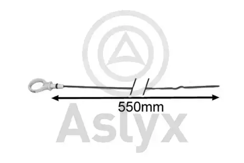 пръчка за измерване нивото на маслото Aslyx AS-521011