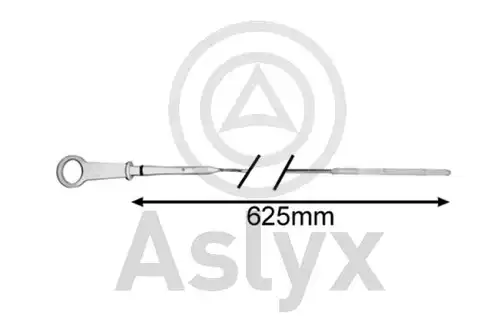 пръчка за измерване нивото на маслото Aslyx AS-521072