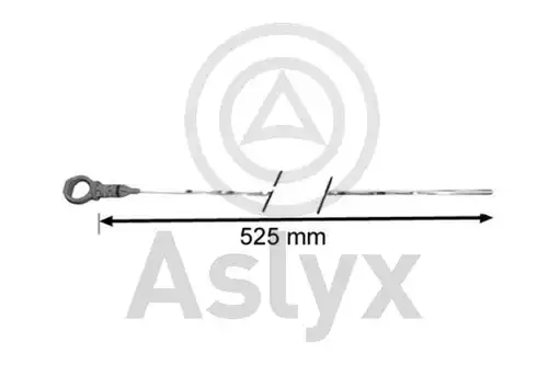 пръчка за измерване нивото на маслото Aslyx AS-535679