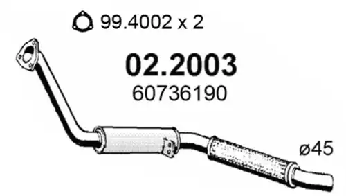 предно гърне ASSO 02.2003