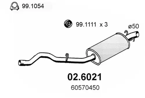 средно гърне ASSO 02.6021