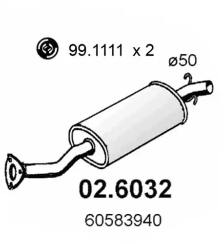 средно гърне ASSO 02.6032