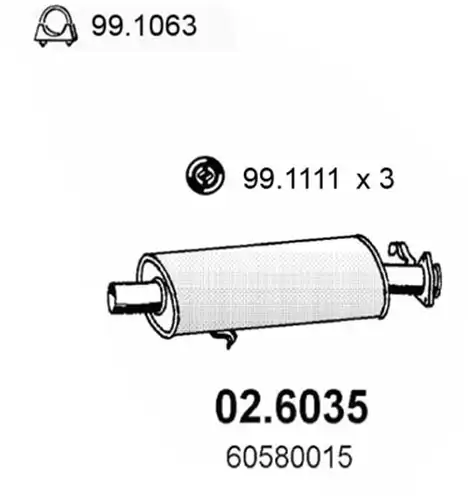 средно гърне ASSO 02.6035