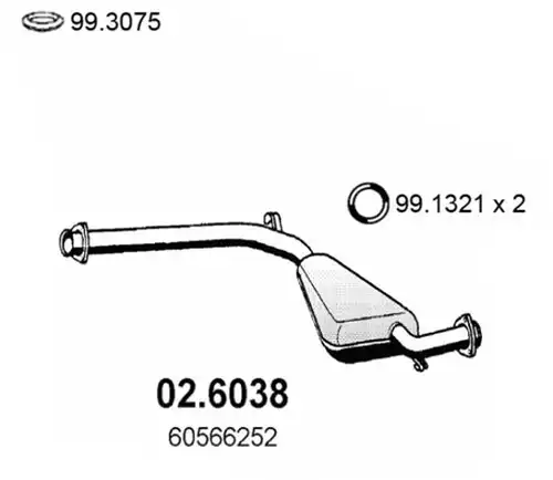 средно гърне ASSO 02.6038